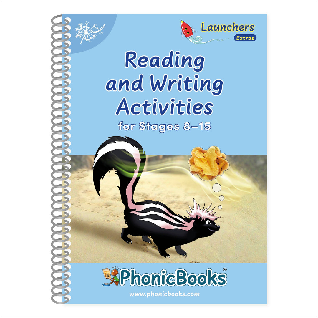 Dandelion Launchers Extras Stages 8-15 Reading and Writing Activities (EXTRAS)