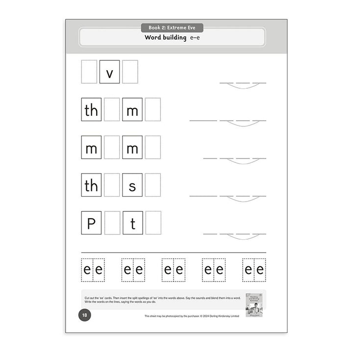 Dandelion World VCe Spellings Activities