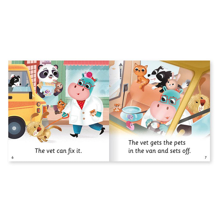 DK Super Phonics My First Decodable Stories Pet Shop Panda