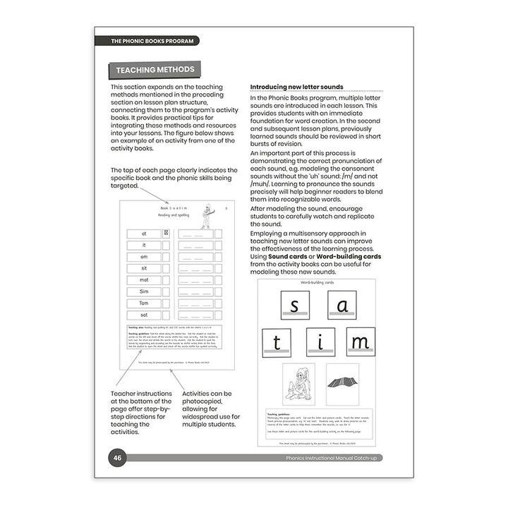 Phonics Instructional Manual Catch-up